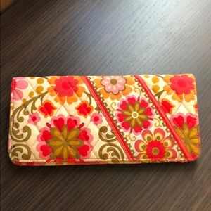 Vera Bradley travel wallet
